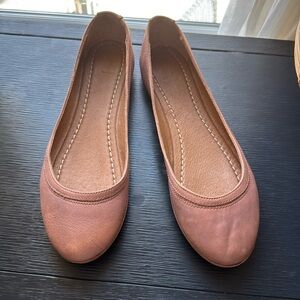 Frye leather ballet flats